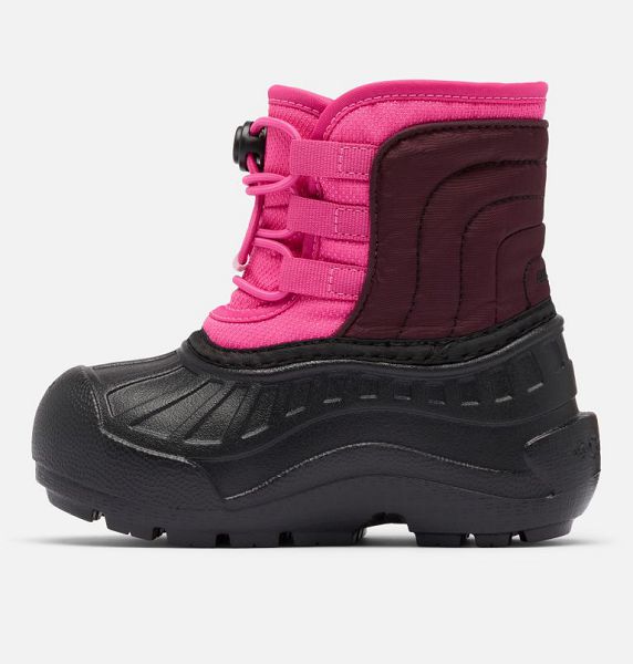 Kids' Columbia Powderbug™ Snowlite™ Lace Snow Boots Pink | US-DESHOG-593