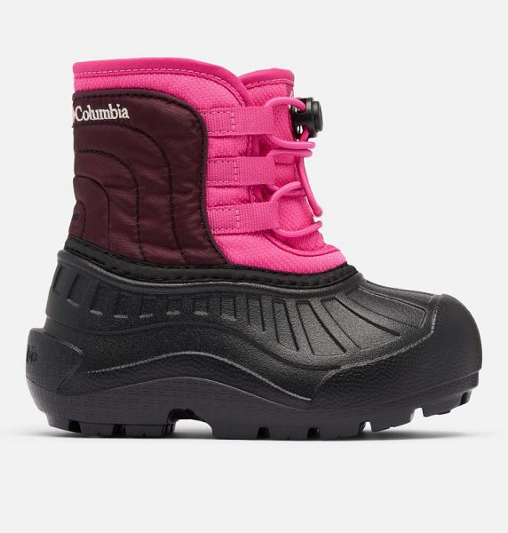 Kids\' Columbia Powderbug™ Snowlite™ Lace Snow Boots Pink | US-DESHOG-593