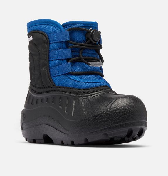 Kids' Columbia Powderbug™ Snowlite™ Lace Snow Boots Blue / Black | US-EPHXOQ-873