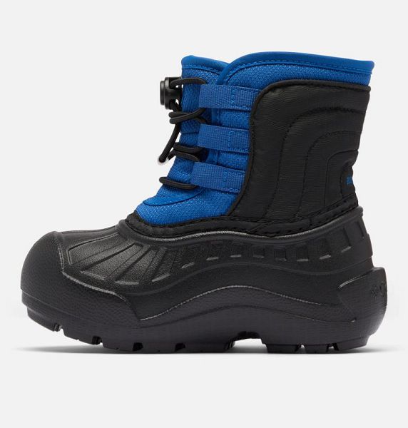 Kids' Columbia Powderbug™ Snowlite™ Lace Snow Boots Blue / Black | US-EPHXOQ-873