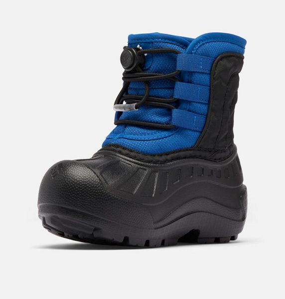 Kids' Columbia Powderbug™ Snowlite™ Lace Snow Boots Blue / Black | US-EPHXOQ-873