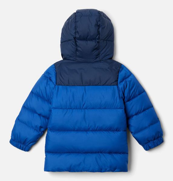 Kids' Columbia Puffect™ II Hooded Jackets Blue / Navy | US-ZAVPWD-526