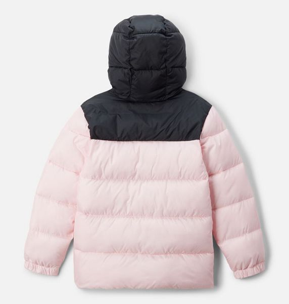 Kids' Columbia Puffect™ II Hooded Jackets Pink / Black | US-JBSDHG-752