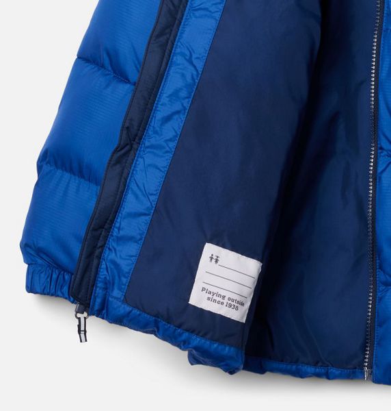 Kids' Columbia Puffect™ II Puffer Jacket Blue / Navy | US-ZNWURG-278