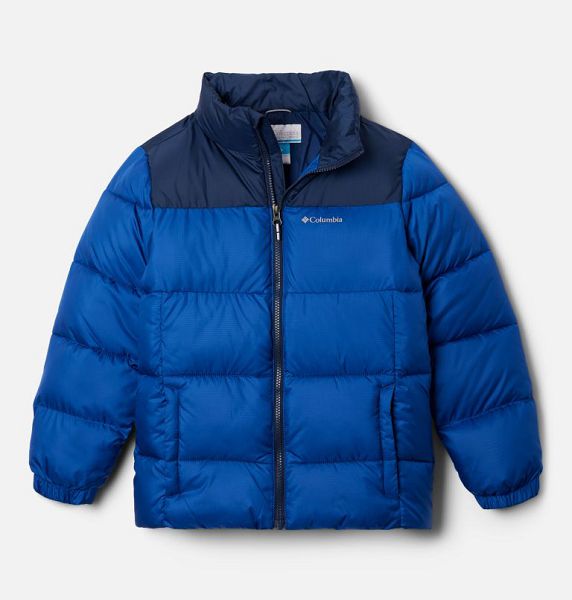 Kids\' Columbia Puffect™ II Puffer Jacket Blue / Navy | US-ZNWURG-278