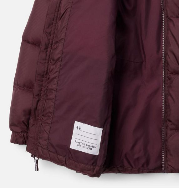 Kids' Columbia Puffect™ II Puffer Jacket Burgundy | US-FDKJIR-406