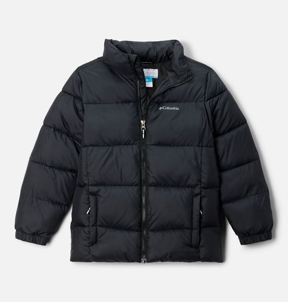 Kids\' Columbia Puffect™ II Puffer Jacket Black | US-FHOVWY-870