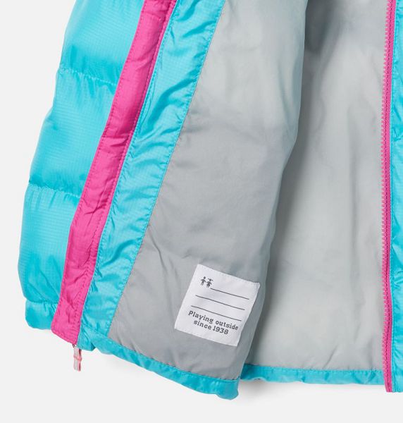 Kids' Columbia Puffect™ Puffer Jacket Pink | US-VYODUX-620