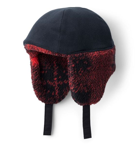 Kids' Columbia Rugged Ridge™ II Sherpa Trapper Beanie Red | US-CLUARY-916