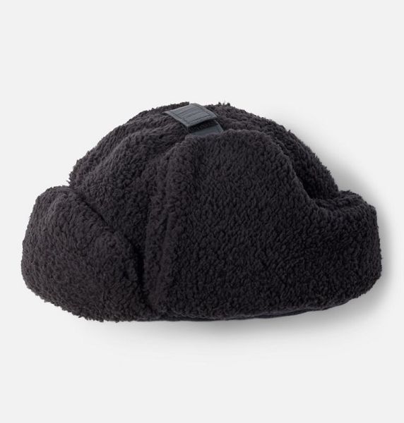 Kids' Columbia Rugged Ridge™ II Sherpa Trapper Beanie Black | US-LMJYZP-056