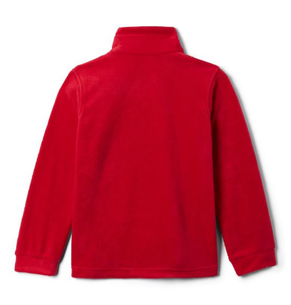 Kids' Columbia Steens Mountain™ II Fleece Jackets Blue / Red | US-VNJGUX-692