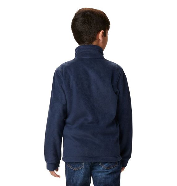 Kids' Columbia Steens Mountain™ II Fleece Jackets Navy | US-PDWAFQ-198