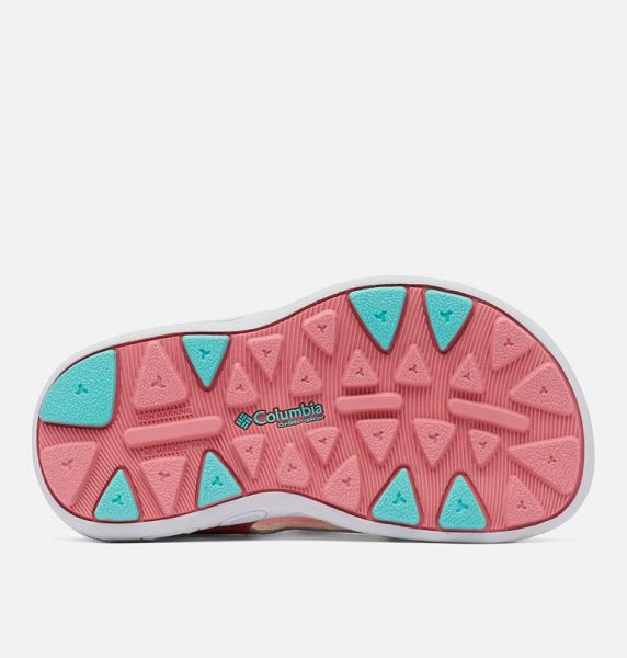 Kids' Columbia Techsun™ Vent Sandals Pink / Green | US-BWQNSZ-207