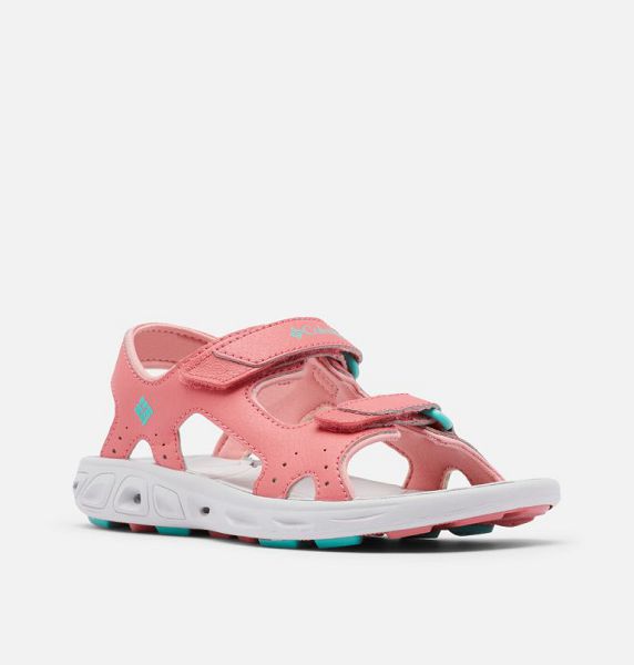 Kids' Columbia Techsun™ Vent Sandals Pink / Green | US-MKNAEC-510