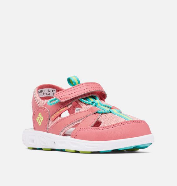 Kids' Columbia Techsun™ Wave Sandals Pink / Green | US-VASUCE-325