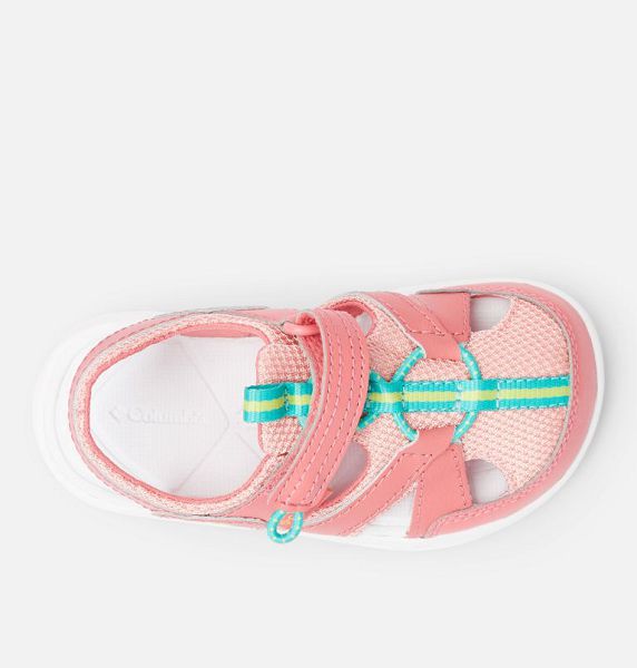 Kids' Columbia Techsun™ Wave Sandals Pink / Green | US-VASUCE-325