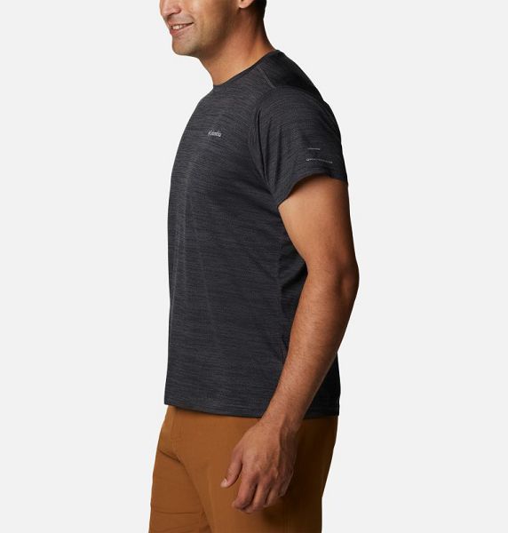 Men Columbia Alpine Chill™ Zero Technical T-Shirt Black | US-TAHXUF-354