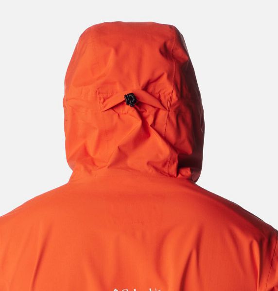 Men Columbia Ampli-Dry™ III Waterproof Hiking Shell Jackets Orange | US-NGIEAC-296