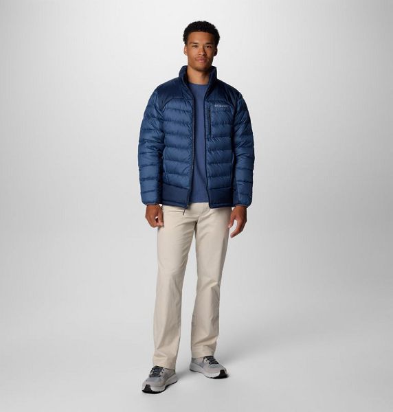 Men Columbia Autumn Park™ II Down Jackets Dark Blue / Navy | US-KOJNLM-780