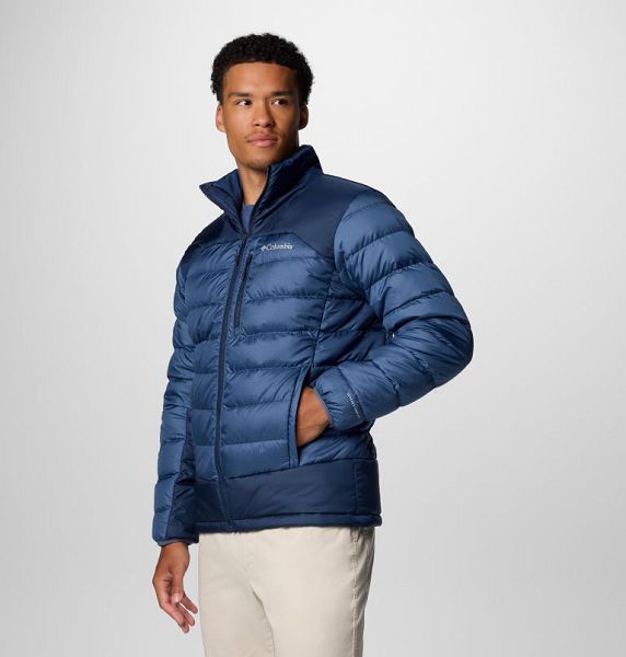 Men Columbia Autumn Park™ II Down Jackets Dark Blue / Navy | US-KOJNLM-780