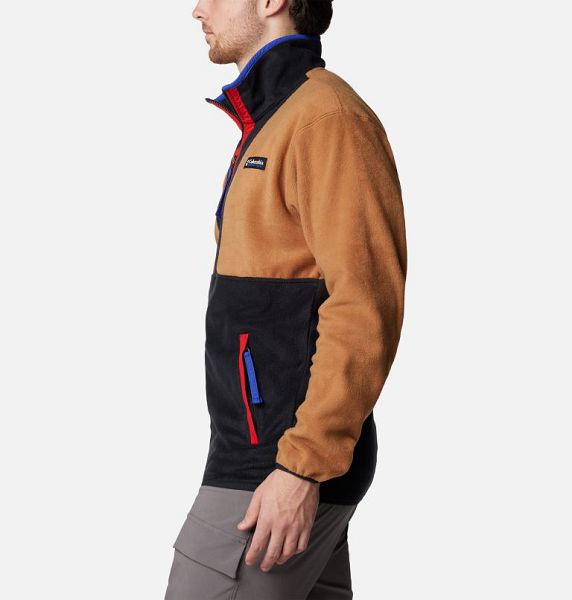 Men Columbia Backbowl™ II Fleece Jackets Brown / Black | US-BYHZAE-180