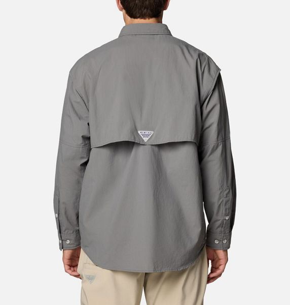 Men Columbia Bahama™ II Shirts Grey | US-GHSLCY-318