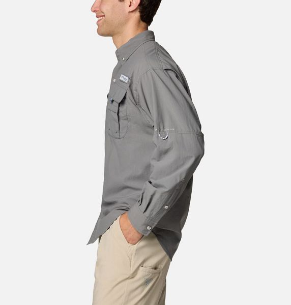 Men Columbia Bahama™ II Shirts Grey | US-GHSLCY-318