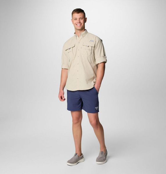 Men Columbia Bahama™ II Shirts Khaki | US-LYEGUR-864