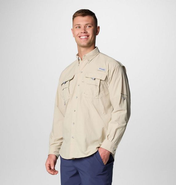 Men Columbia Bahama™ II Shirts Khaki | US-LYEGUR-864