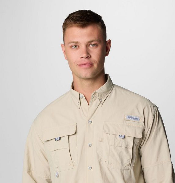 Men Columbia Bahama™ II Shirts Khaki | US-LYEGUR-864