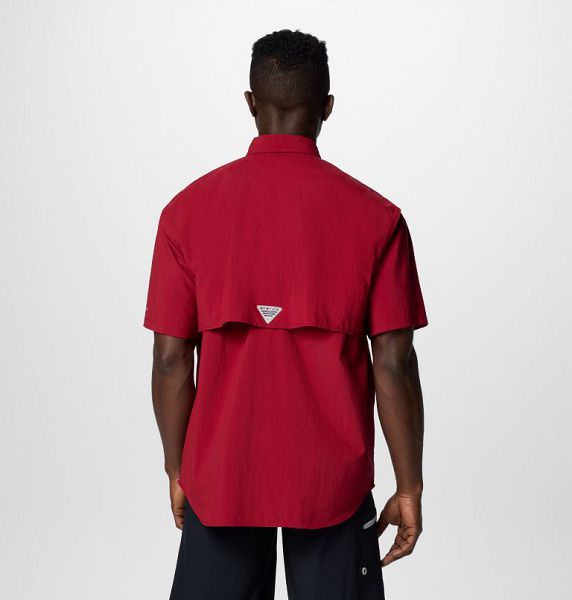 Men Columbia Bahama™ II Sleeve Shirts Red | US-IKDPOB-304