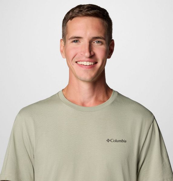 Men Columbia Barton Springs™ Graphic T-Shirt Black | US-IBOGWJ-460