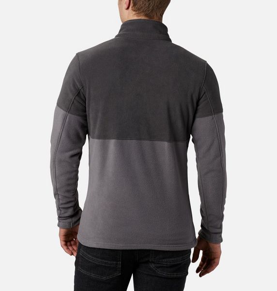 Men Columbia Basin Trail™ Full Zip Fleece Grey / Dark Grey | US-IUKNPC-756