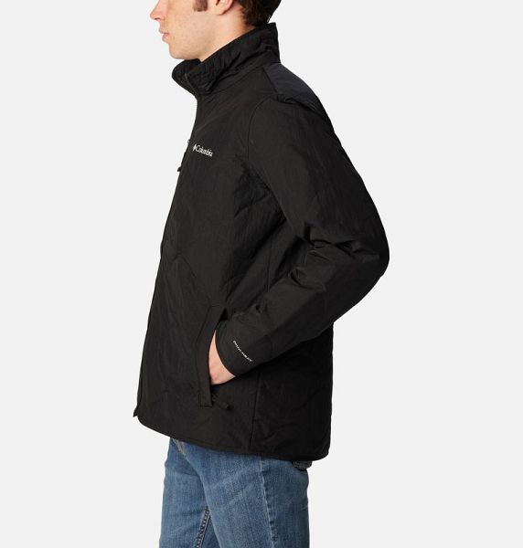 Men Columbia Birchwood™ II Quilted Jackets Black | US-YXPGFL-036