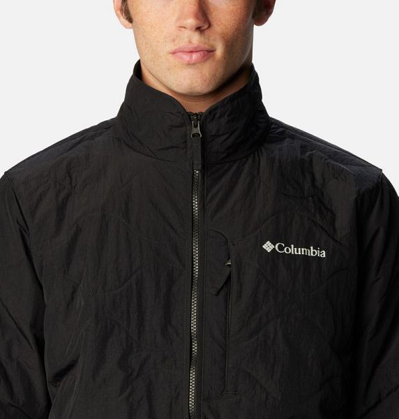 Men Columbia Birchwood™ II Quilted Jackets Black | US-YXPGFL-036