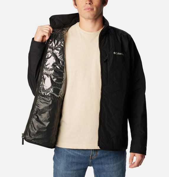 Men Columbia Birchwood™ II Quilted Jackets Black | US-YXPGFL-036