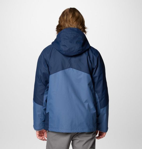 Men Columbia Bugaboo™ III Waterproof 3 In 1 Jackets Dark Blue / Navy | US-WFKGUA-836