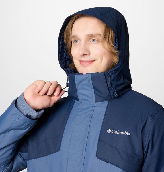 Men Columbia Bugaboo™ III Waterproof 3 In 1 Jackets Dark Blue / Navy | US-WFKGUA-836