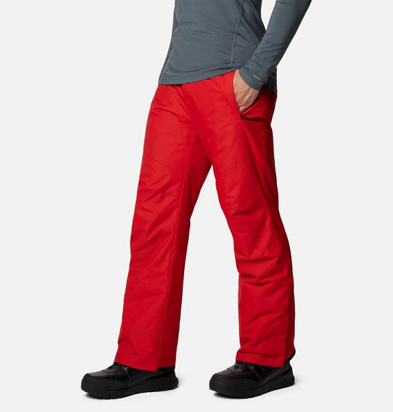 Men Columbia Bugaboo™ V Waterproof Ski Pants Red | US-PLTHWO-207