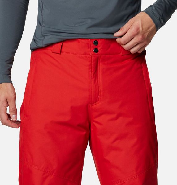 Men Columbia Bugaboo™ V Waterproof Ski Pants Red | US-PLTHWO-207