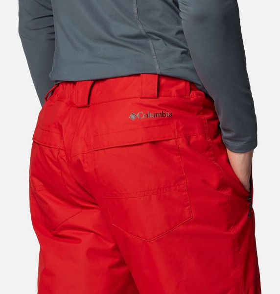 Men Columbia Bugaboo™ V Waterproof Ski Pants Red | US-PLTHWO-207