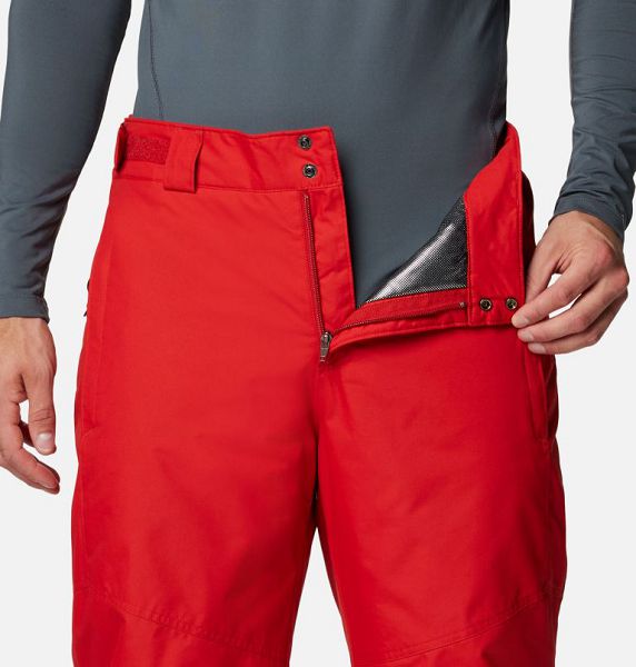 Men Columbia Bugaboo™ V Waterproof Ski Pants Red | US-PLTHWO-207