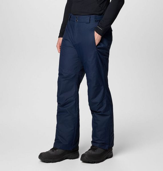 Men Columbia Bugaboo™ V Waterproof Ski Pants Navy | US-BIADFW-704