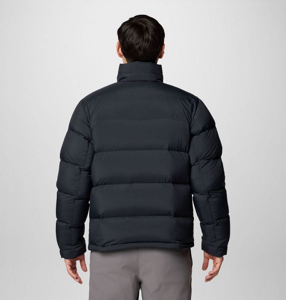 Men Columbia Bulo Point™ III Down Puffer Jacket Black | US-ATURKJ-489