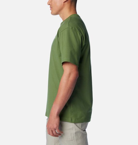 Men Columbia Burnt Lake™ Graphic T-Shirt Green | US-RENCTS-375