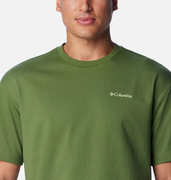 Men Columbia Burnt Lake™ Graphic T-Shirt Green | US-RENCTS-375