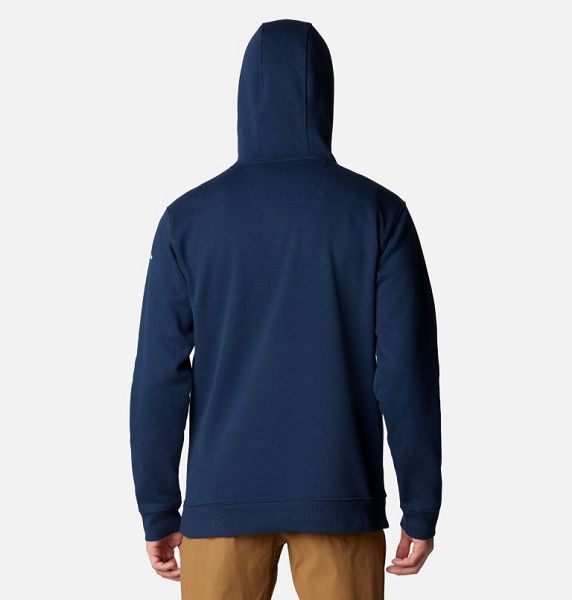 Men Columbia CSC Basic Logo™ II Hoodie Navy | US-WKIYFU-529