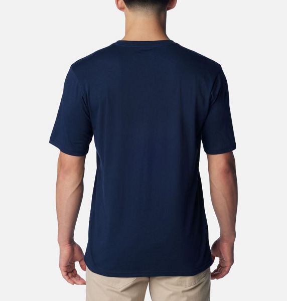 Men Columbia CSC Basic Logo™ T-Shirt Navy | US-PDOBJL-495