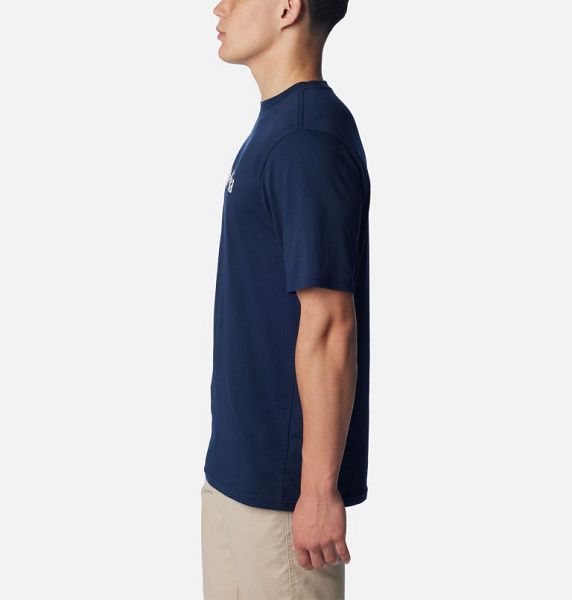 Men Columbia CSC Basic Logo™ T-Shirt Navy | US-PDOBJL-495