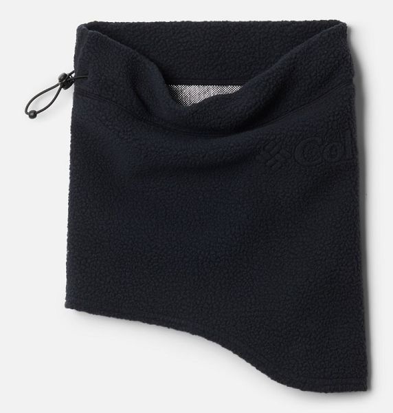 Men Columbia CSC II Fleece Gaiter Black | US-EYHGFB-420